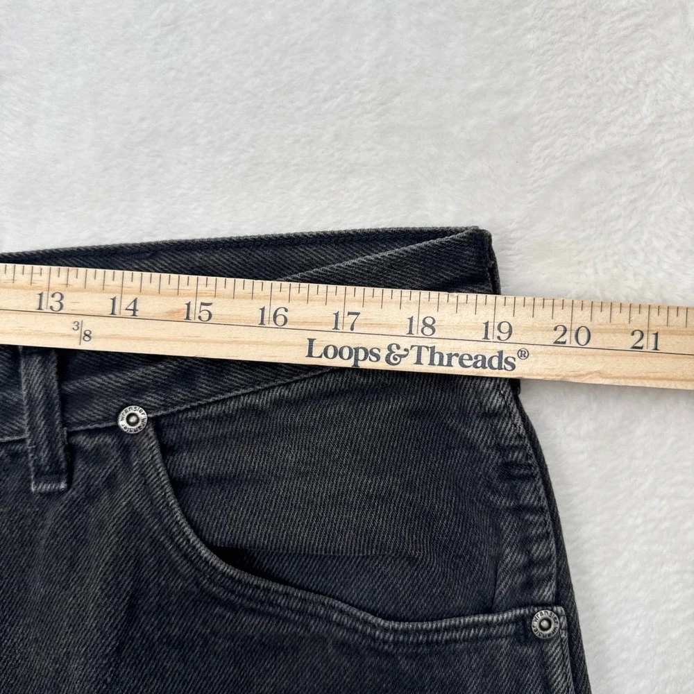 Wrangler Jeans Mens Black Authentic Straight Leg Made in USA Denim